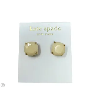 14K Gold Filled Square Stud Earrings Designer By Kate Spade