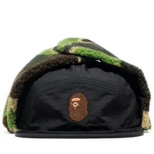 A Bathing Ape ABC Camo Puffy Flight Fitted - Black