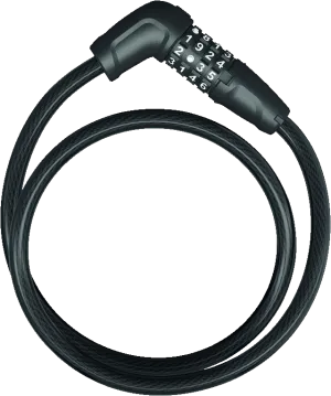 Abus Tresor 6412C/85 Cable Lock (Black)