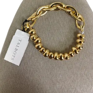 Bracelet Cuff By Talbots In Gold