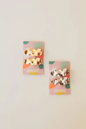 Bumpy Metal 2-Pack Clips Andi