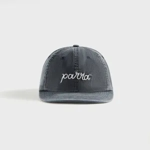 by Parra Scripted 6 Panel Cap - Navy