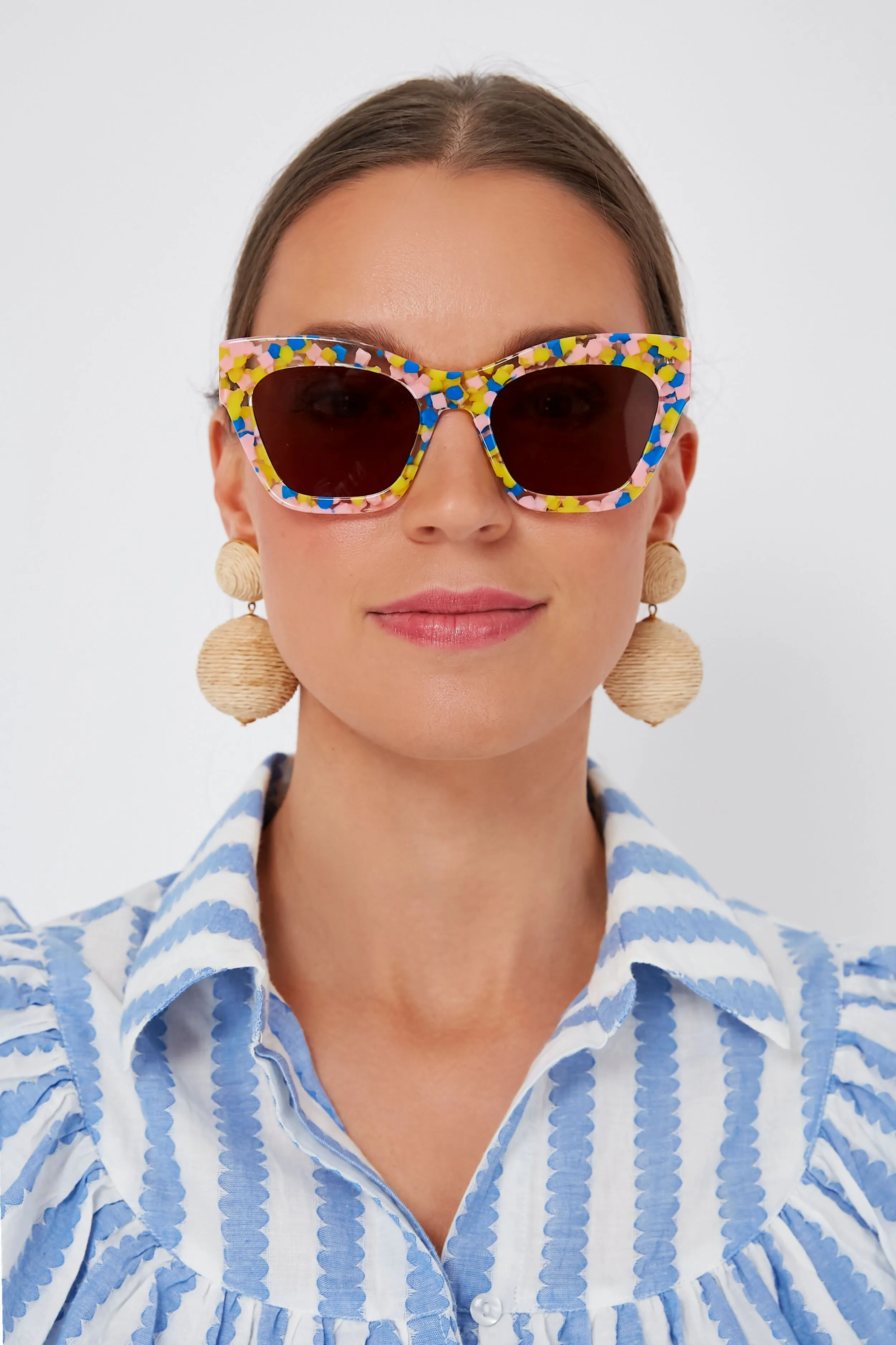 Canary Confetti Lido Sunglasses