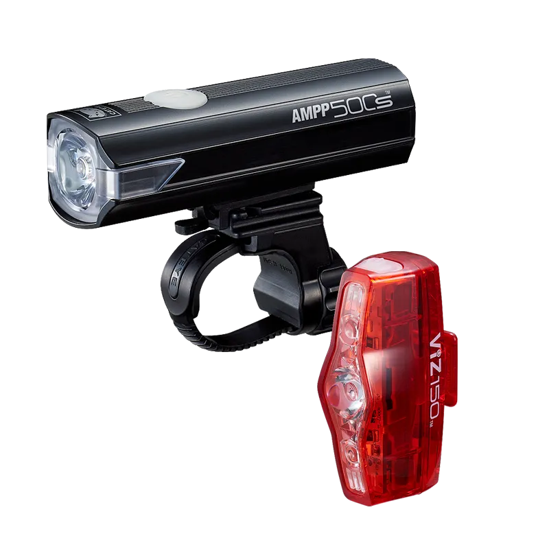 Cateye AMPP500S/ViZ150 Combo Light (Black)