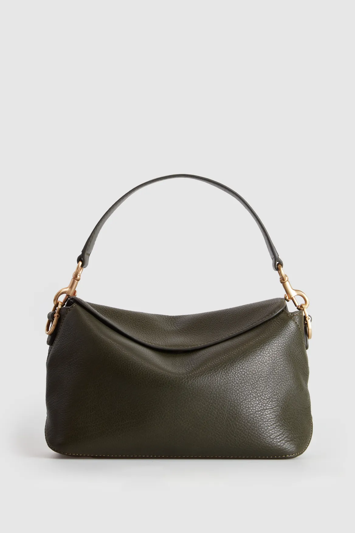 Clara Leather Grab Bag Strandbags