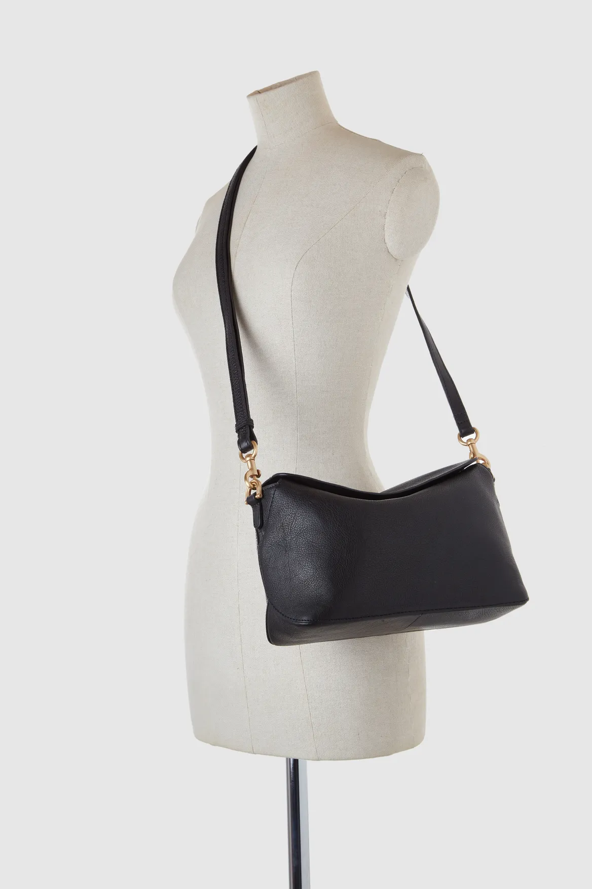 Clara Leather Grab Bag Strandbags