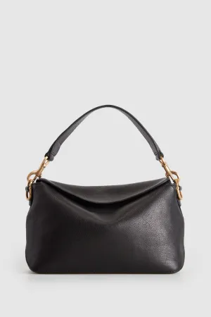 Clara Leather Grab Bag Strandbags