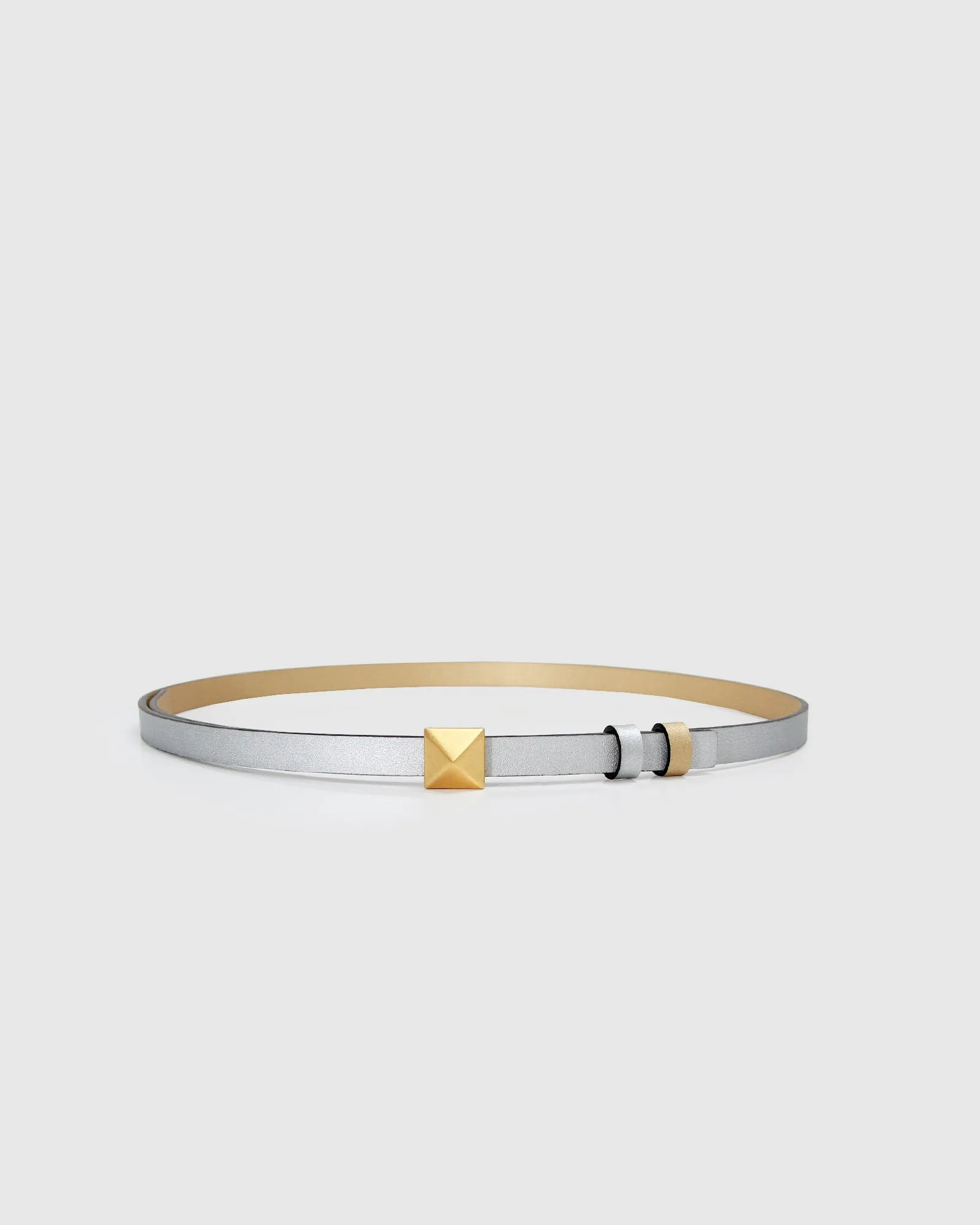 Cleopatra Pyramid Stud Leather Belt