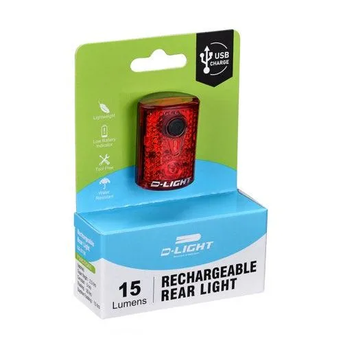 D-Light CG-211R2 Reachargeable Rear Light