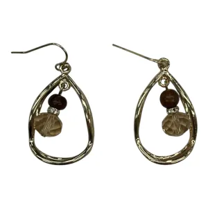 Earrings Dangle/Drop By Cmf In Gold