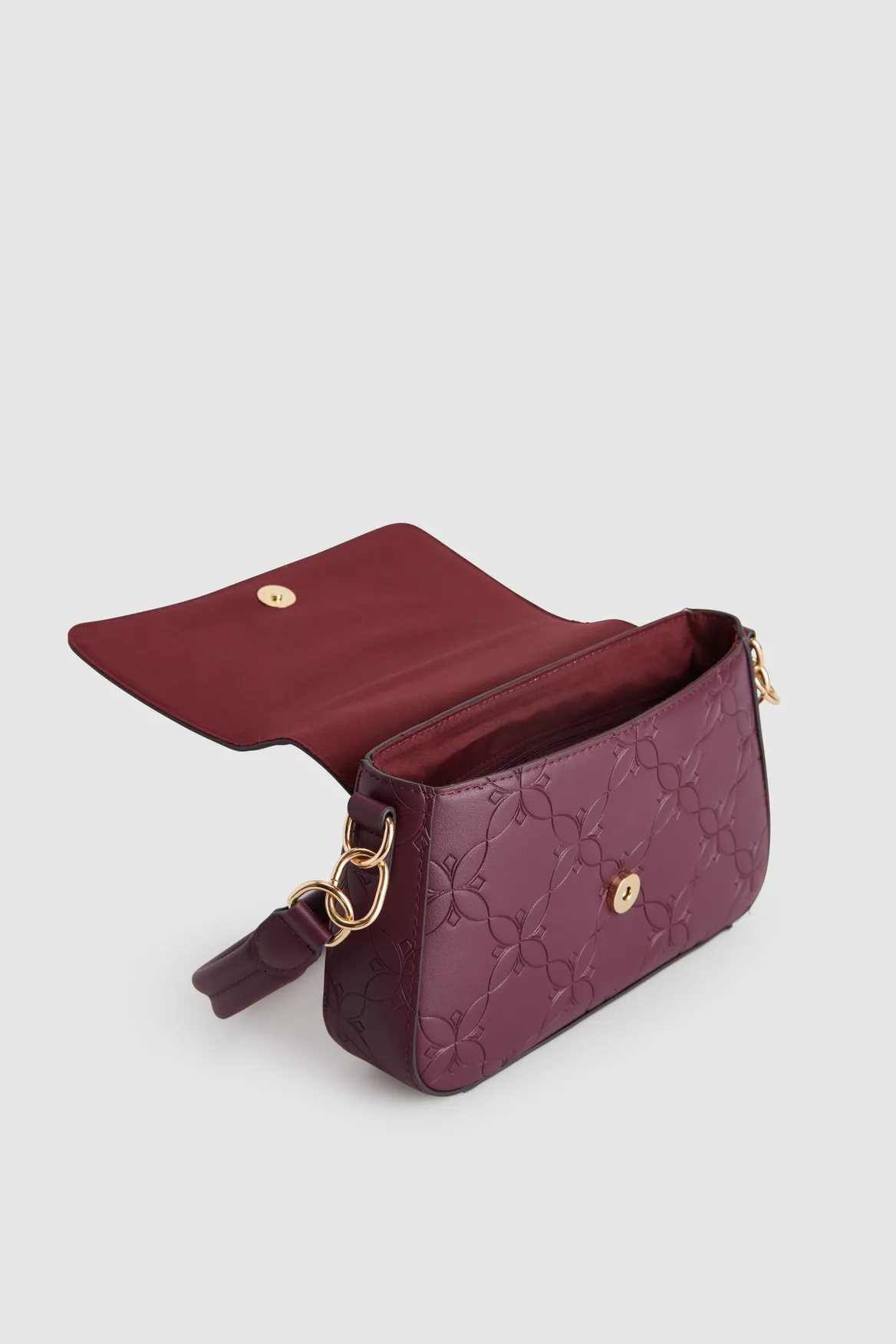 Embossed Shoulder Bag Strandbags