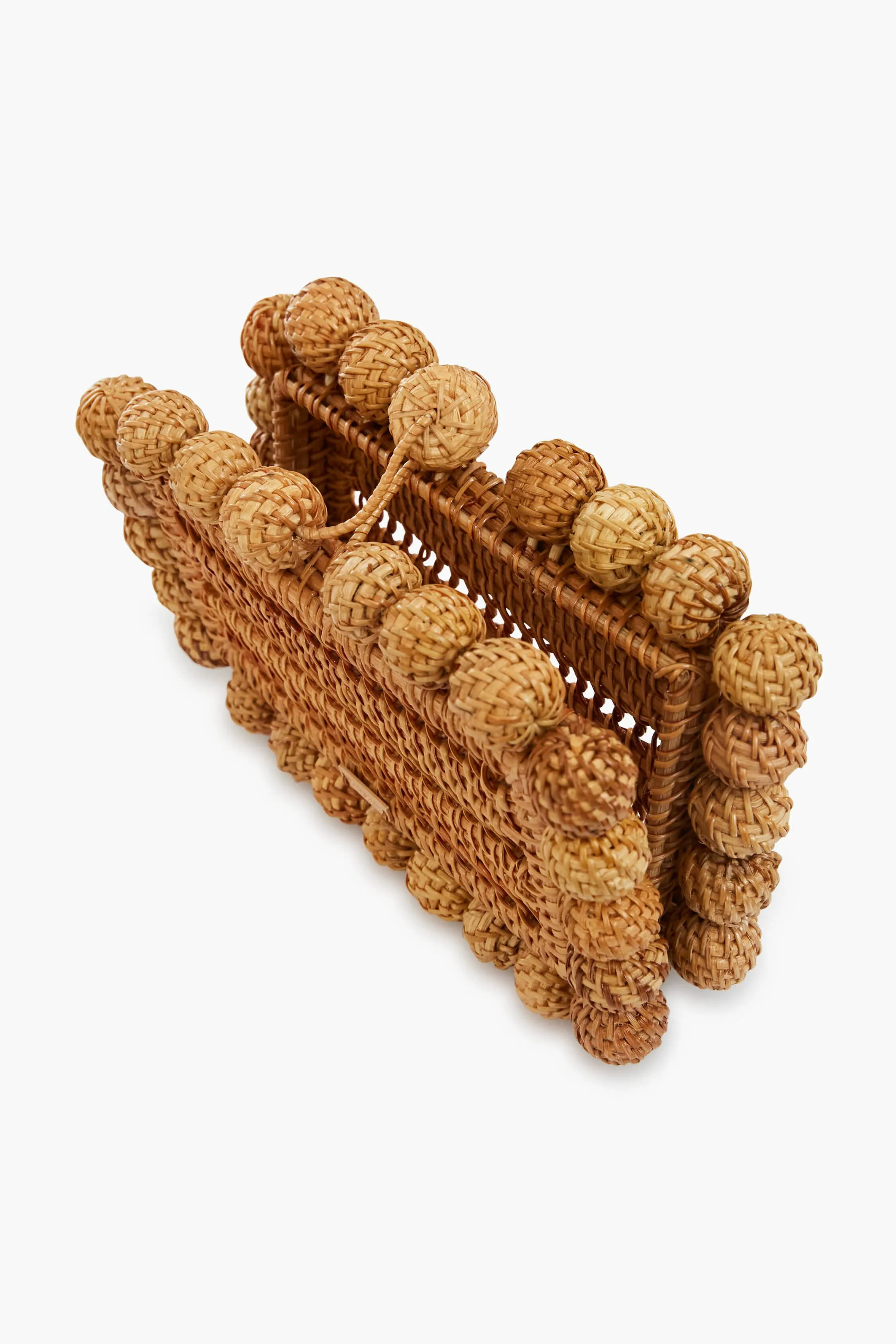 EOS Natural Rattan Clutch