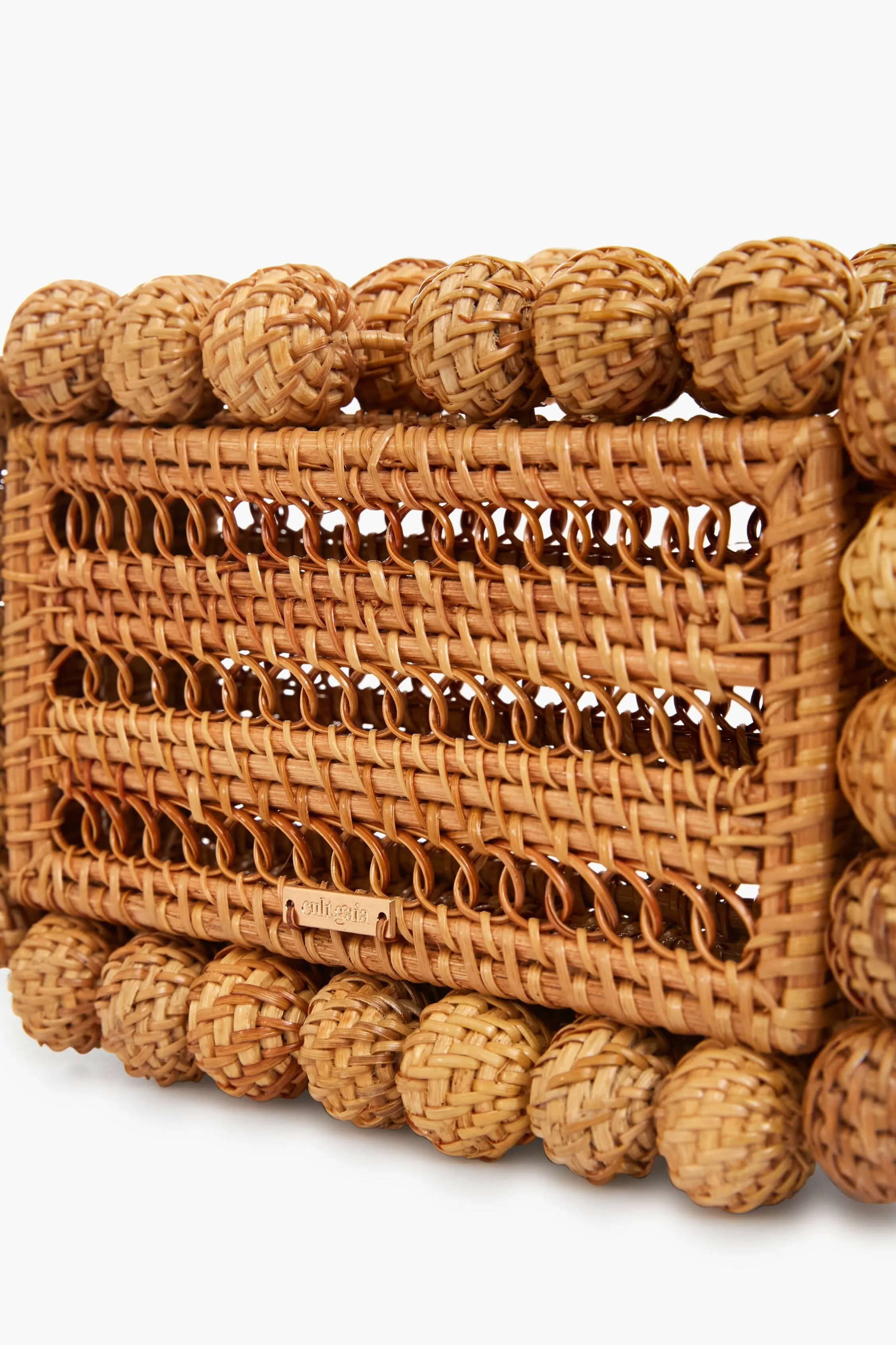 EOS Natural Rattan Clutch