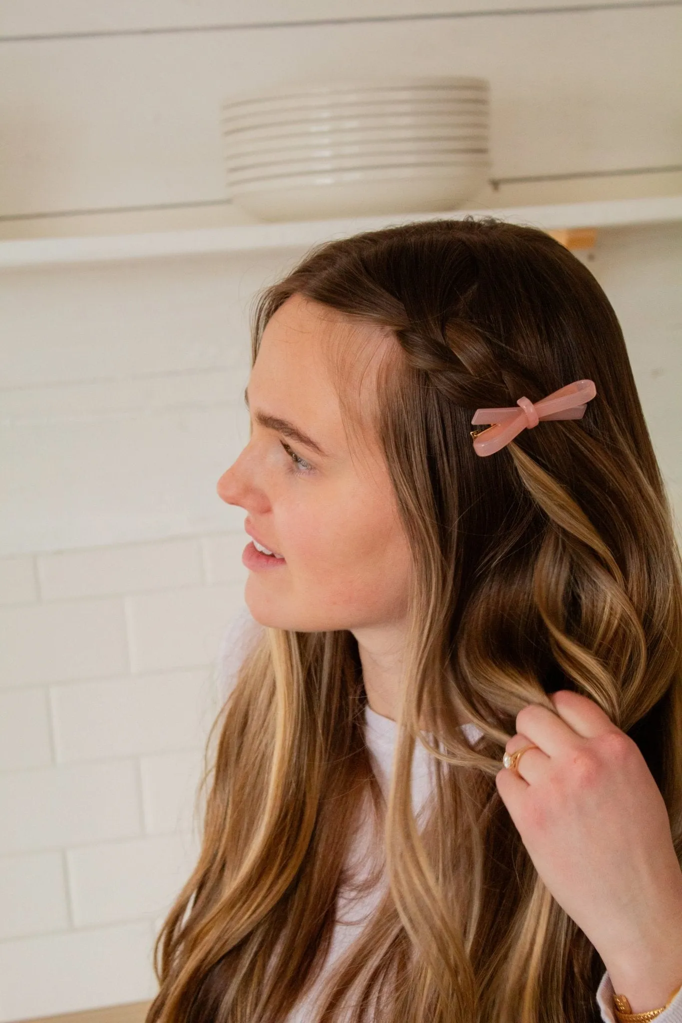 Glossy Bow Clip Andi