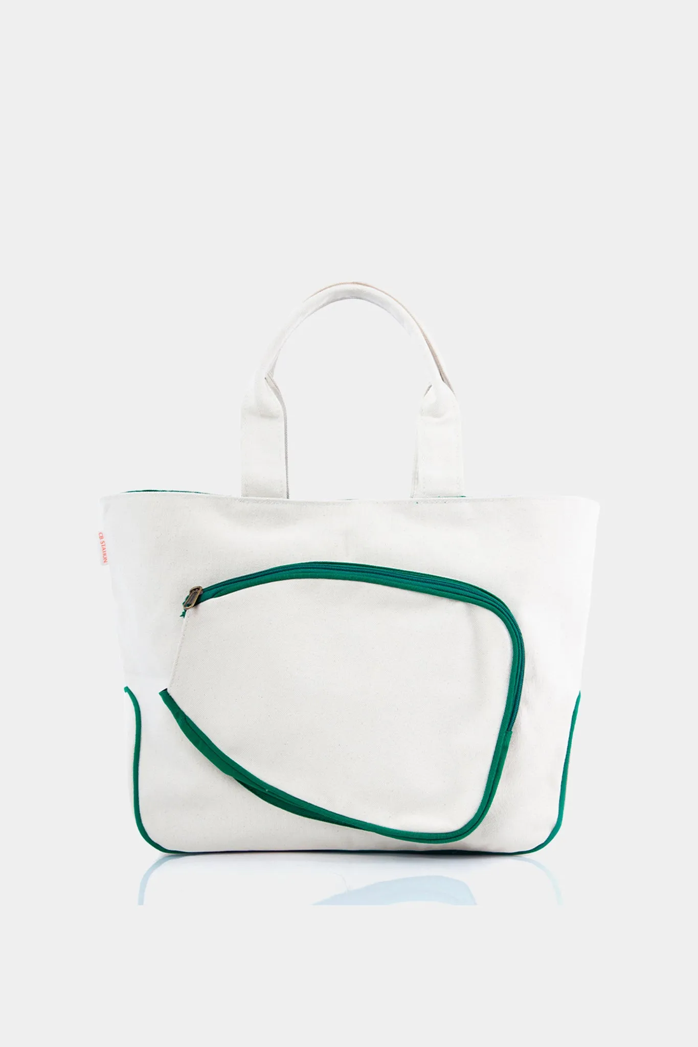 Green and White Pickleball Bag