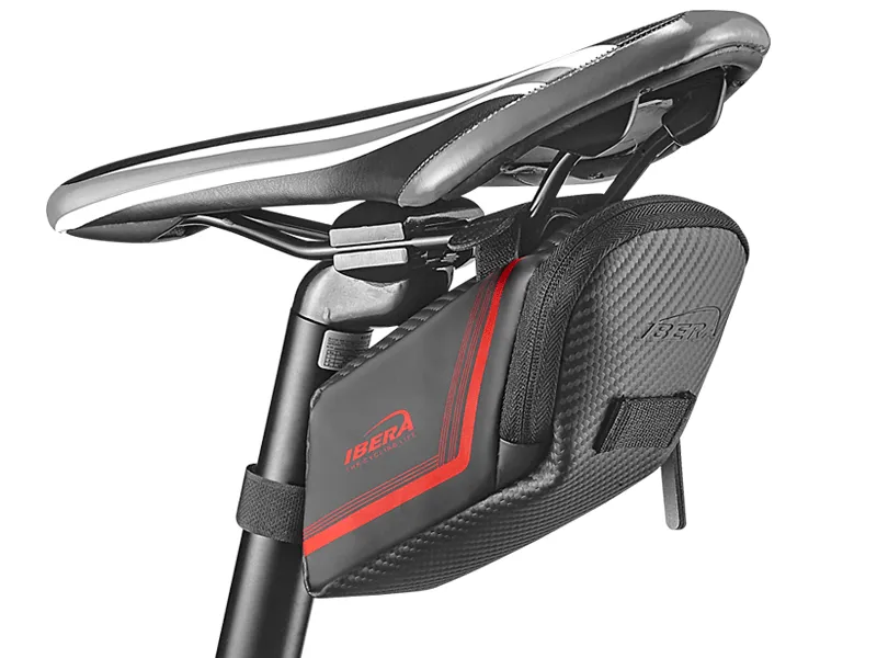 Ibera Seatpak IB-SB16 Saddle Bag (Red)