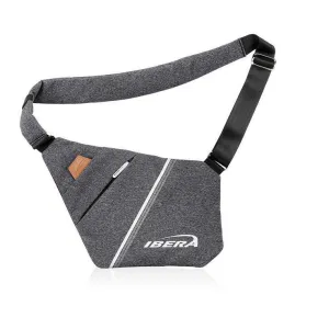 Ibera Slimline Sling bag (Black)