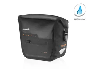 Ibera Waterproof handlebar bag (Black)