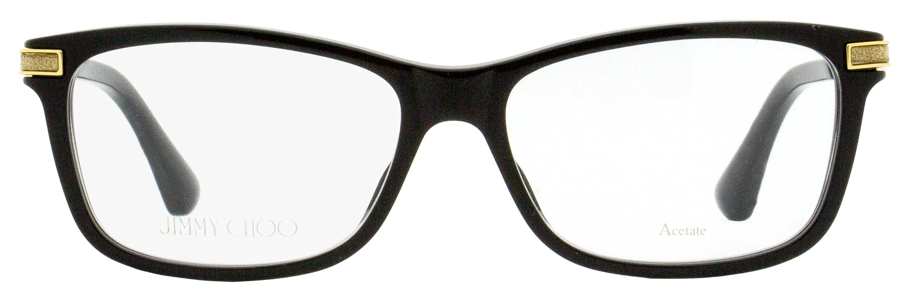 Jimmy Choo Women's Petite Eyeglasses JC268G 807 Black/Gold 52mm