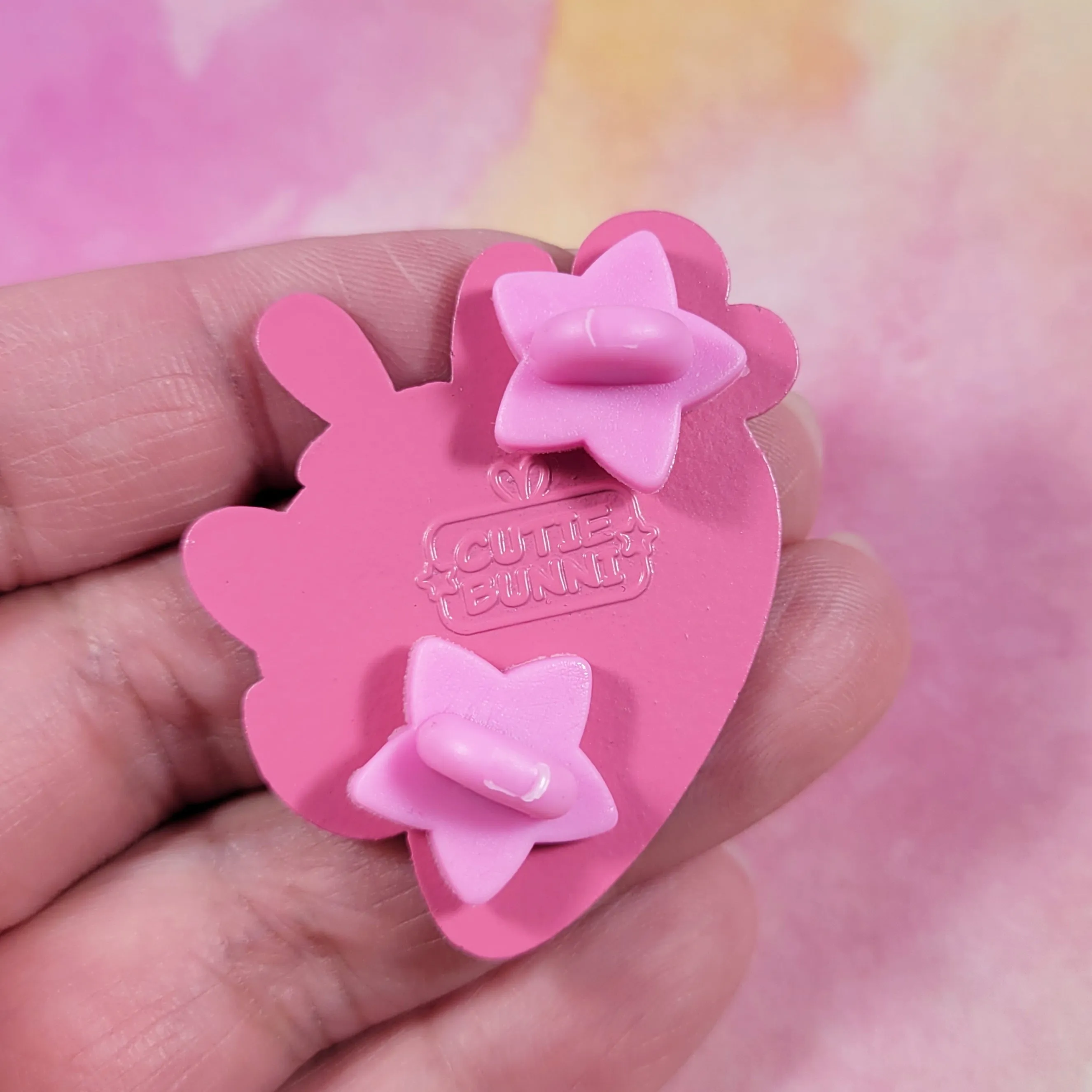 Kirby Bunny Enamel Pin
