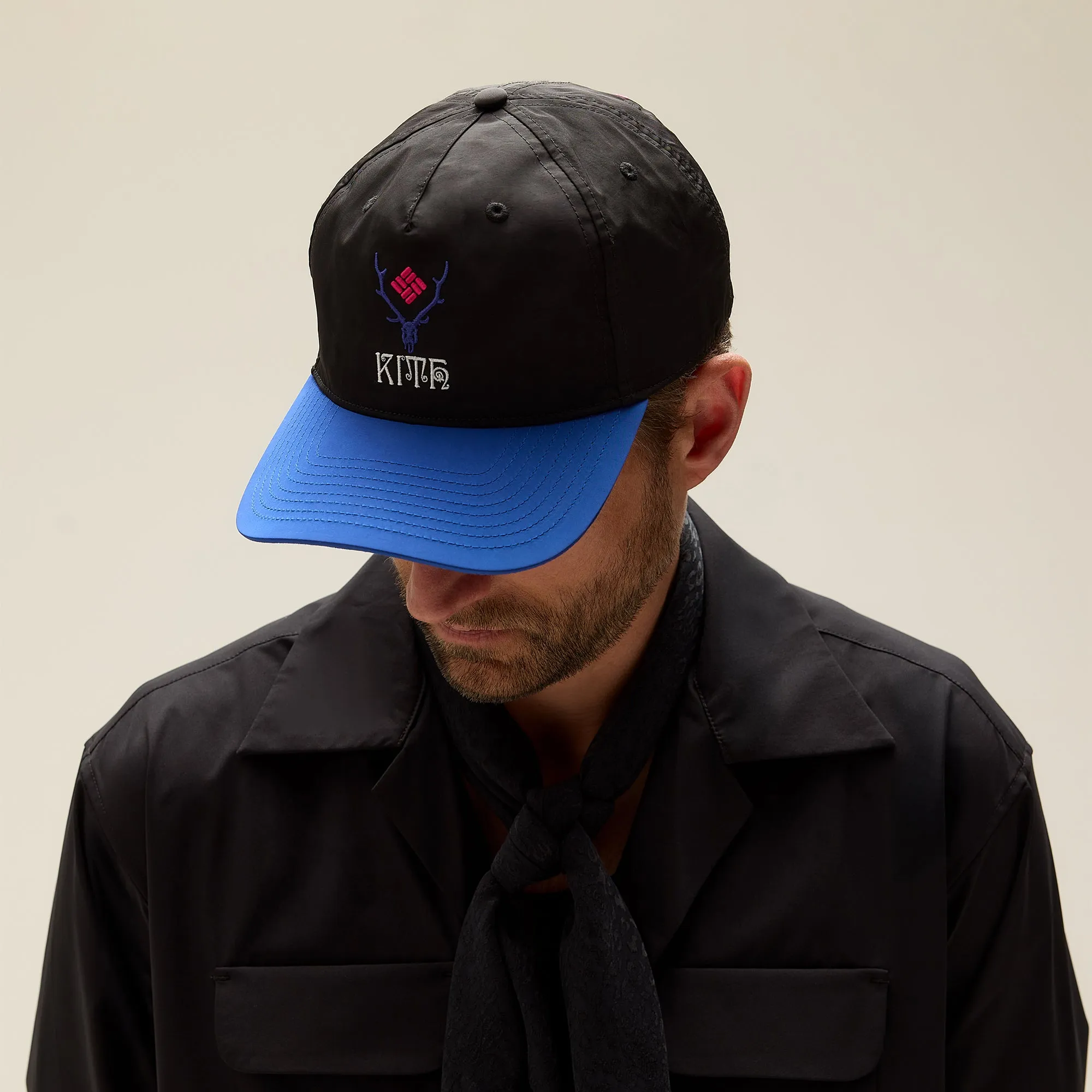 Kith & South2 West8 for Columbia Nylon Pinch Crown Snapback - Black