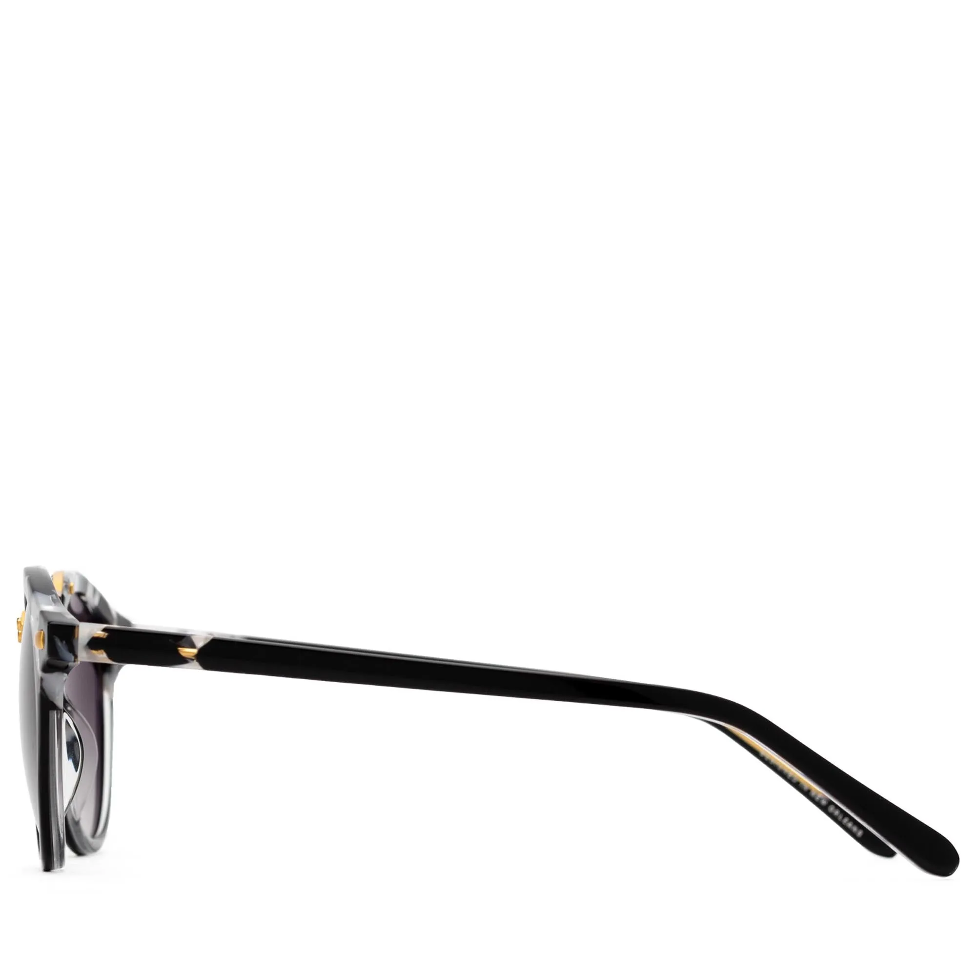 Krewe St. Louis Classics Sunglasses - Interstellar/Gold/Grey Gradient