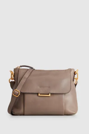 Luna Leather Crossbody Bag Strandbags