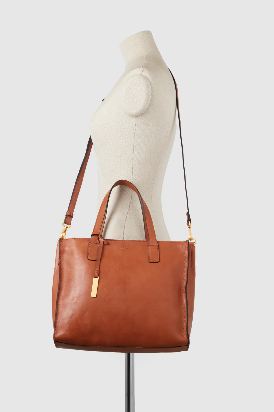 Luna Leather Tote Bag Strandbags