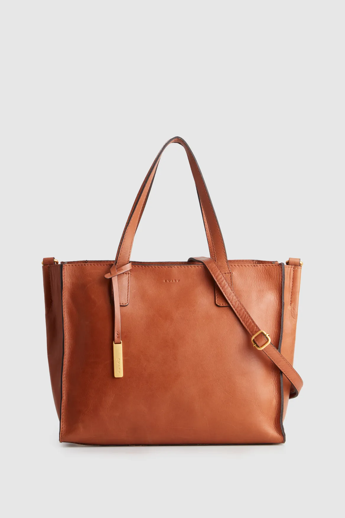 Luna Leather Tote Bag Strandbags