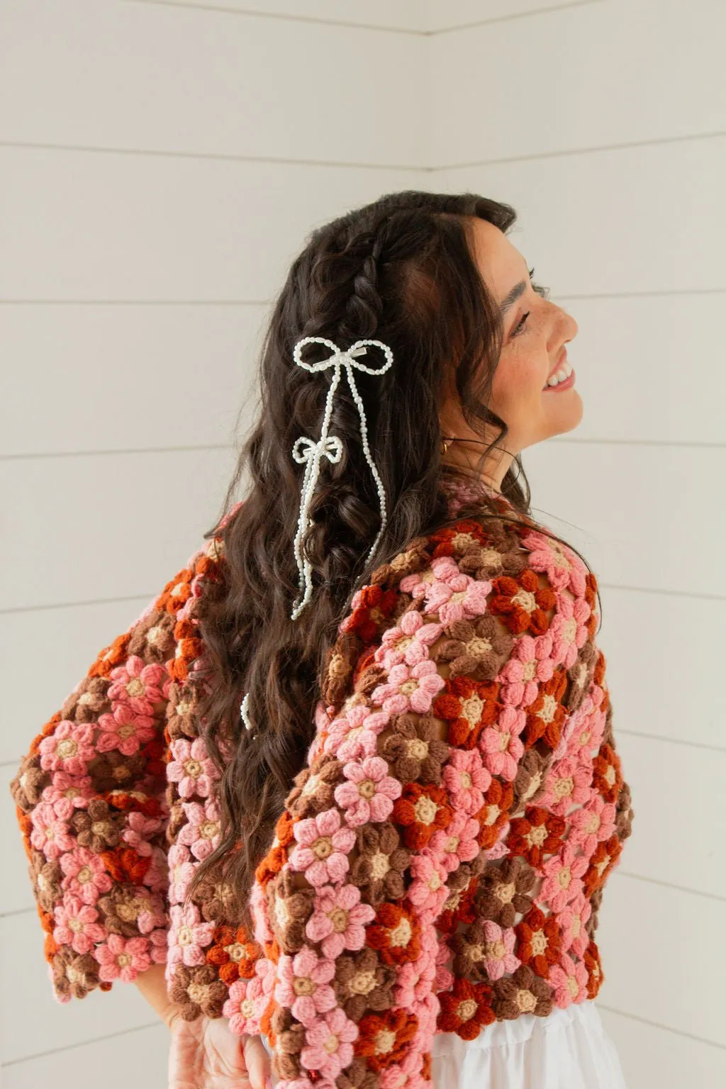Maizie Pearl Bow Clips 2-Pack Andi