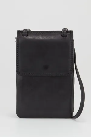 Maya Leather Phone Crossbody Strandbags