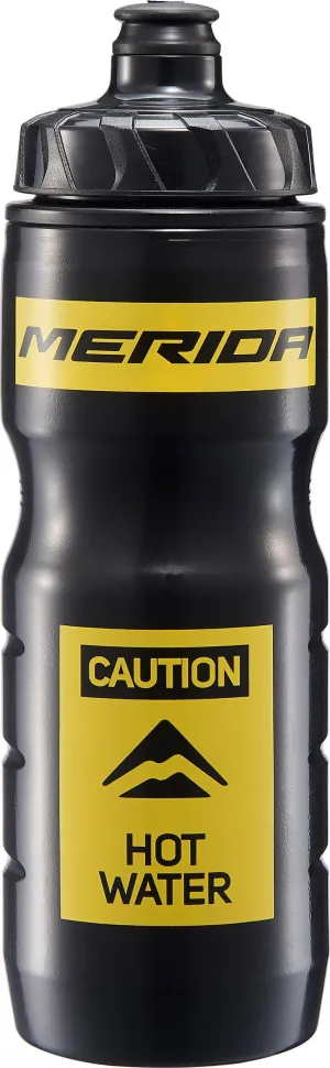 Merida Caution Thermos Bottle (Black/Yellow)