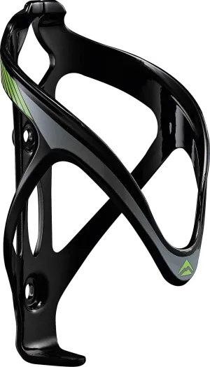 Merida Plastic Standard Bottle Cage (Black/Green/Grey)