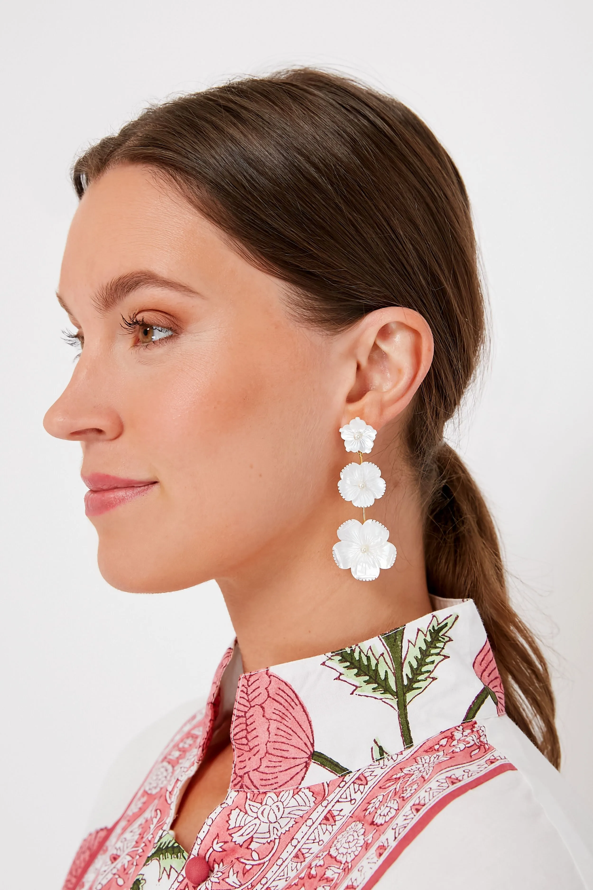 Mother of Pearl Marika Earring