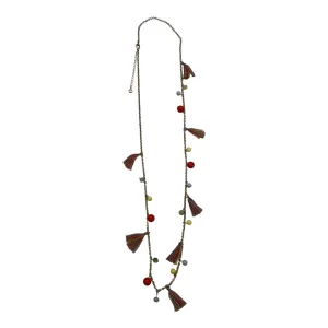 Necklace Layered By Cato In Orange