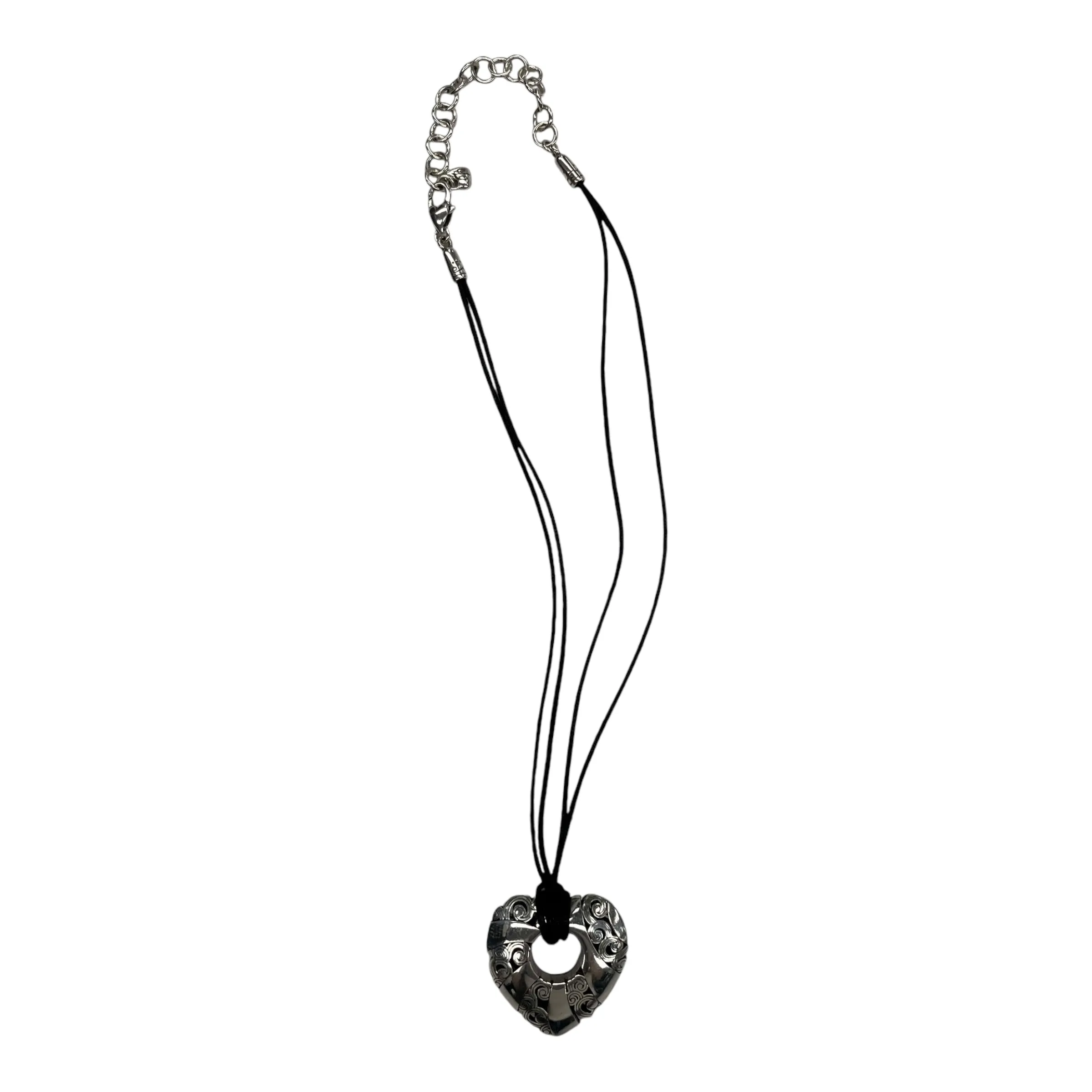 Necklace Pendant By Brighton In Black & Silver