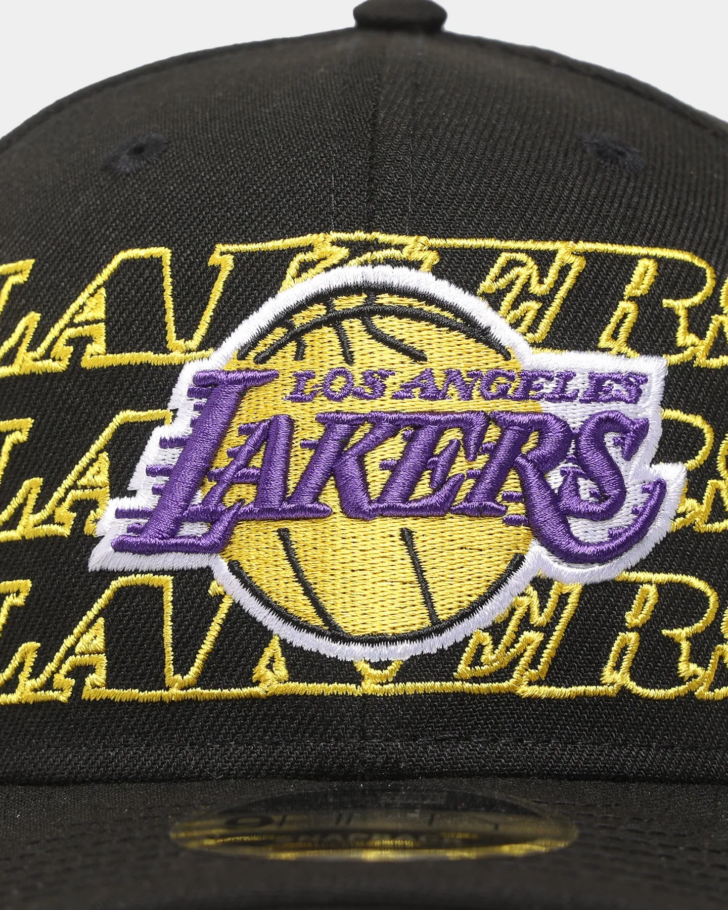 New Era Los Angeles Lakers 'Neon Lights' 9FIFTY Original Fit Black