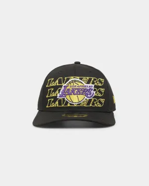 New Era Los Angeles Lakers 'Neon Lights' 9FIFTY Original Fit Black