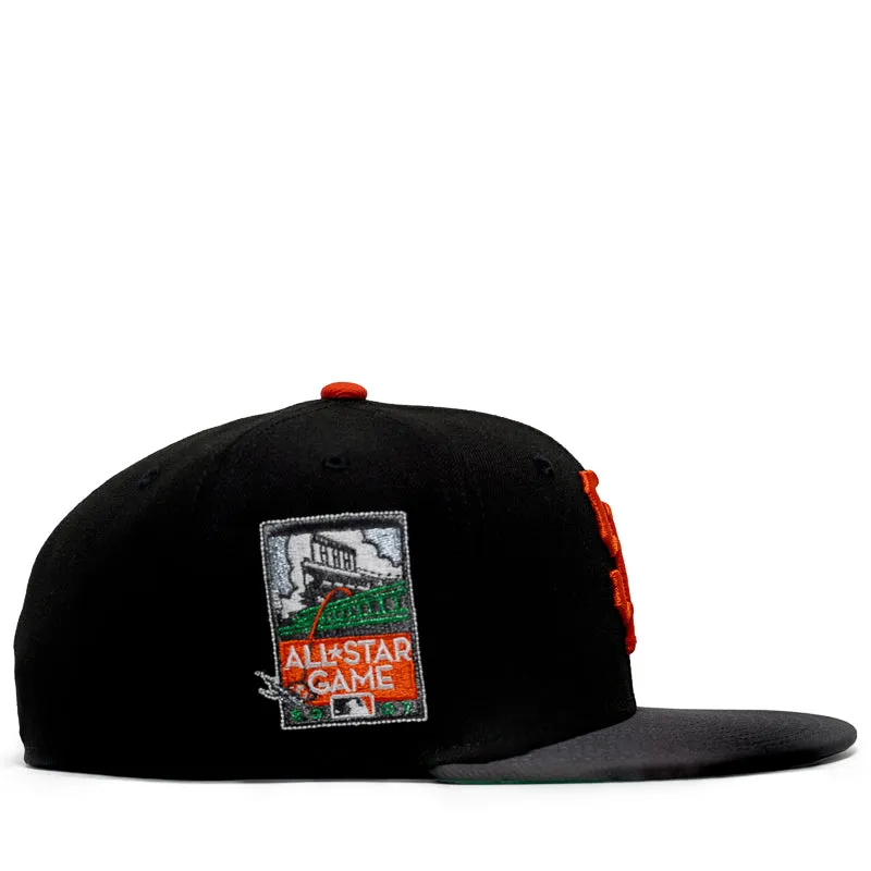New Era x Politics San Francisco Giants 59FIFTY Fitted Hat - Black/Grey