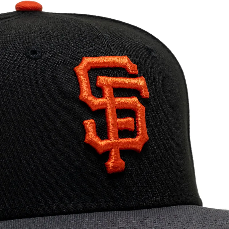 New Era x Politics San Francisco Giants 59FIFTY Fitted Hat - Black/Grey
