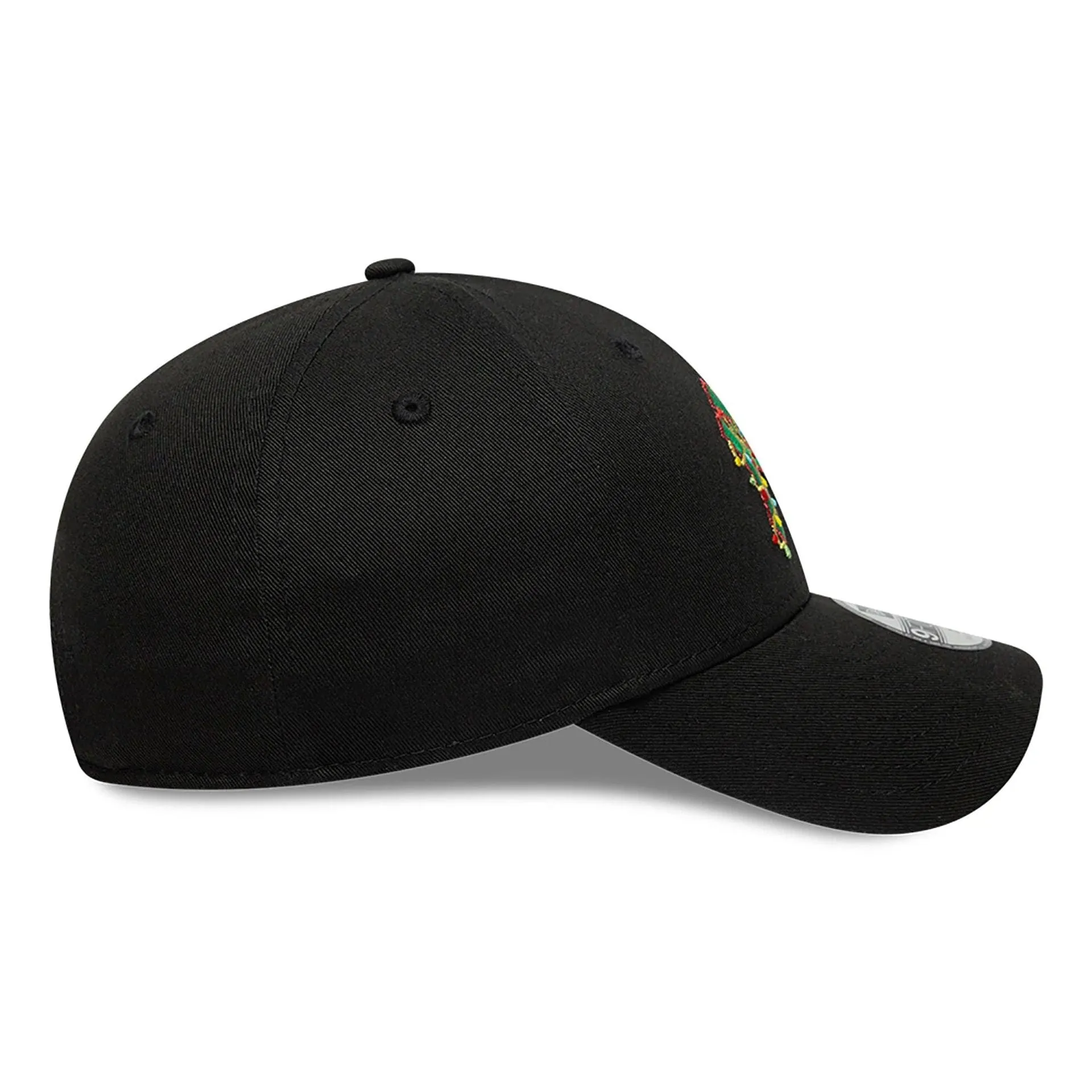 New York Yankees Child Christmas Lights Black 9FORTY Adjustable Cap NEW ERA