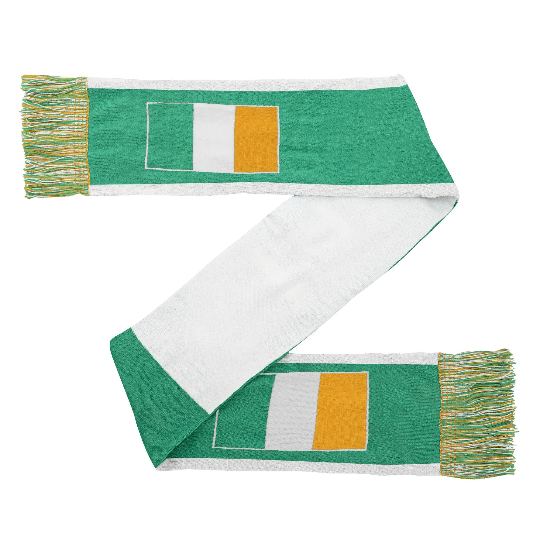 Outerstuff International Soccer Men's Ireland 3 Flag Scarf