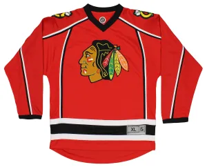 Outerstuff NHL Youth Boys Chicago Blackhawks Mass Fashion Jersey
