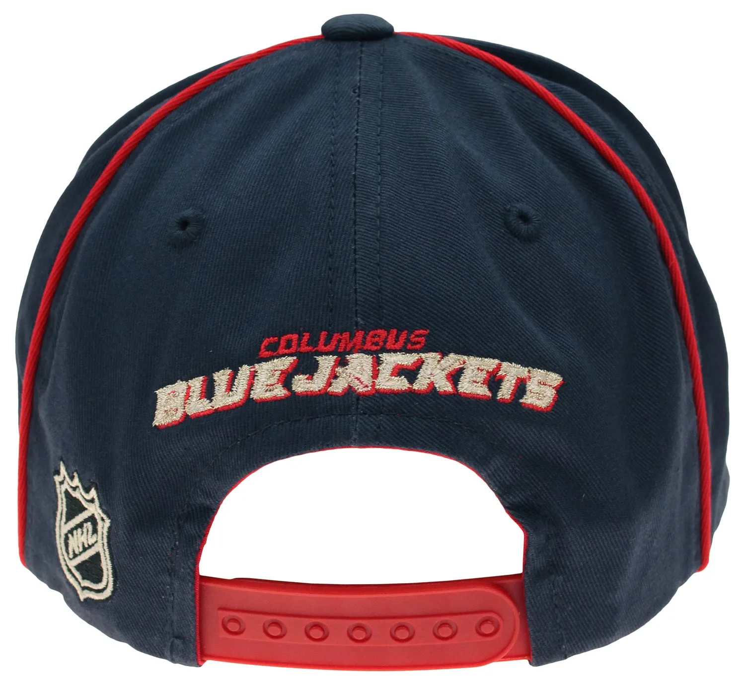 Outerstuff NHL Youth Boys Columbus Blue Jackets Stripe Structured Baseball Cap, One Size