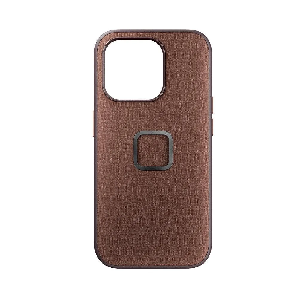 Peak Design iPhone 15 Pro Everyday Phone Case V1  (Redwood)