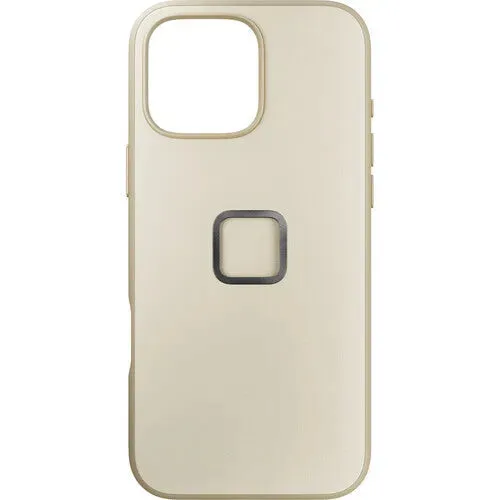 Peak Design iPhone 16 Pro Max Everyday Clarino Phone Case (Bone)