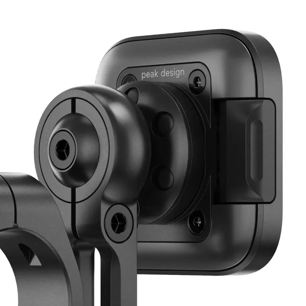 Peak Design Mobile Motorcycle Bar Mount V2 (Black)