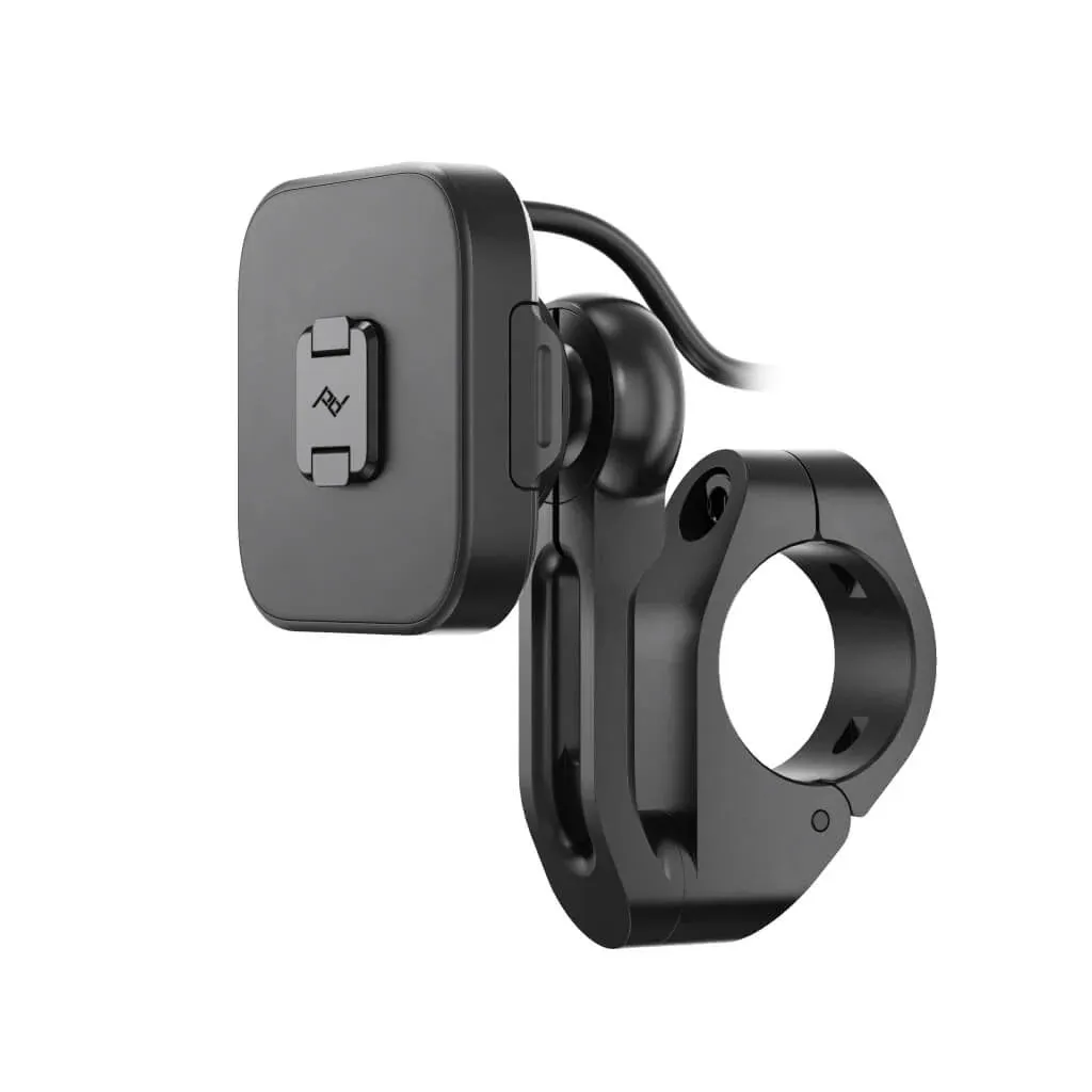 Peak Design Motorcycle Bar Mount V2 Qi2 (Black)