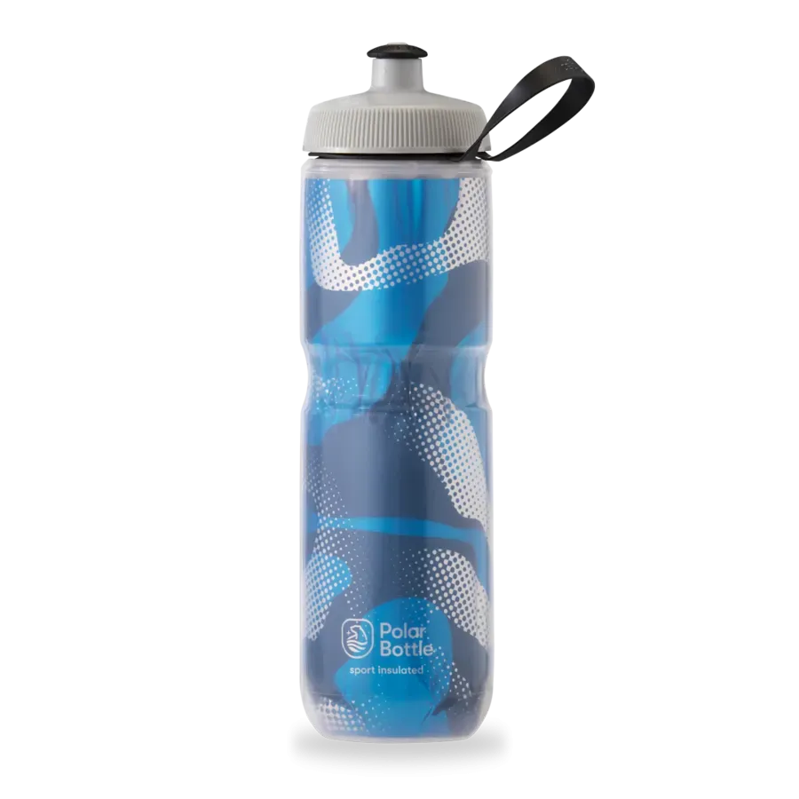 Polar Contender Bottle (Blue/Silver)