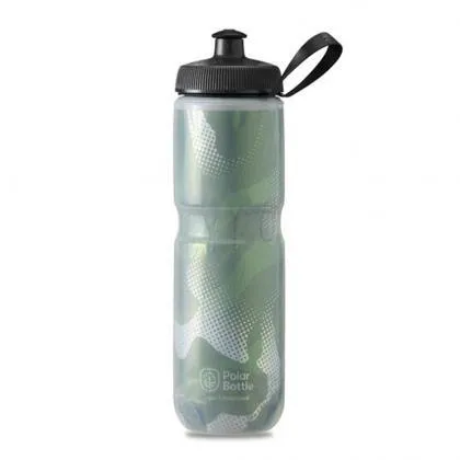 Polar Sport Contender Bottle (Olive Green/Silver)
